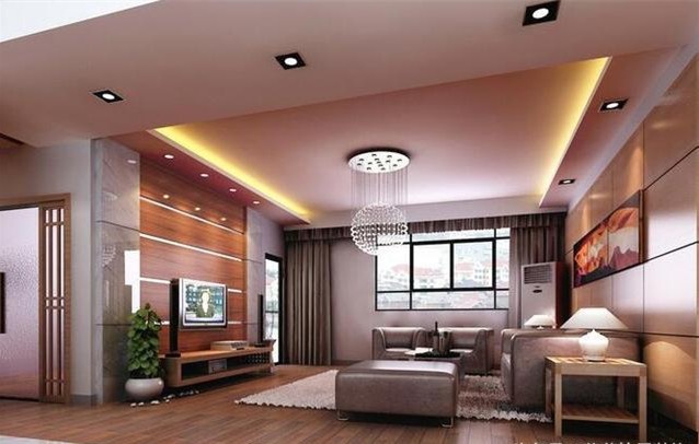 客廳吊頂裝修設(shè)計(jì)，裝修漂亮吊頂